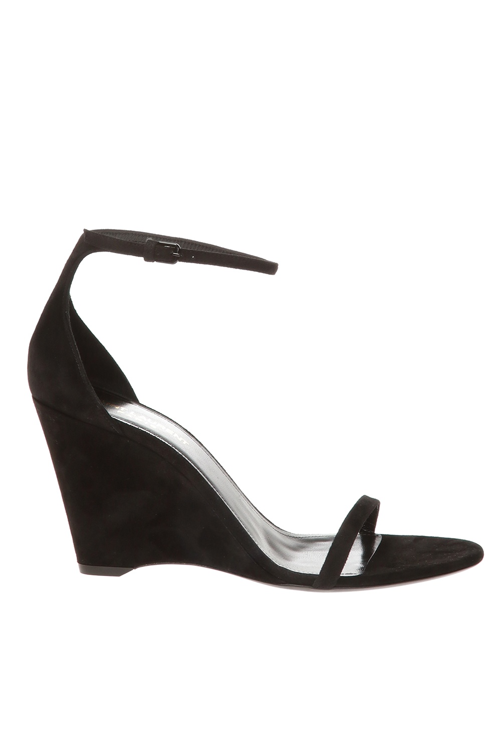 Saint laurent outlet lila wedge sandal